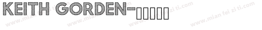 Keith Gorden字体转换